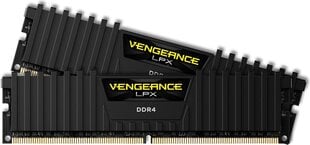 Corsair C16 Memory Kit VENGEANCE LPX 32 GB, DDR4, 3200 MHz, PC/server, Registered No, ECC No цена и информация | Оперативная память (RAM) | pigu.lt