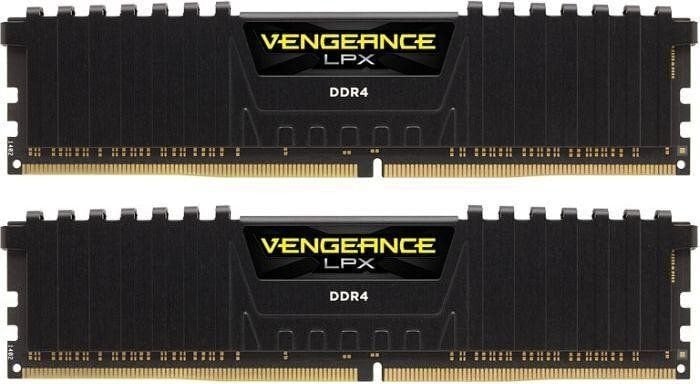 Corsair Vengeance LPX DDR4, 2x8GB, 2400MHz, CL16 (CMK16GX4M2A2400C16) цена и информация | Operatyvioji atmintis (RAM) | pigu.lt