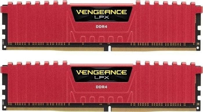 Corsair Vengeance LPX DDR4, 2x8GB, 3200MHz, CL16 (CMK16GX4M2B3200C16R) цена и информация | Operatyvioji atmintis (RAM) | pigu.lt