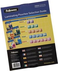 Laminavimo įmautės Fellowes A3 80, 100 vnt. kaina ir informacija | Kanceliarinės prekės | pigu.lt