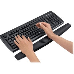Подушечка гелевая для клавиатуры Fellowes Memory Foam, черная цена и информация | Клавиатуры | pigu.lt
