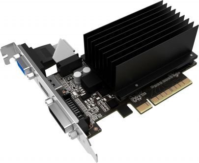 Gainward GeForce GT 710 2GB DDR3 (64 bit) DVI, HDMI, VGA, Retail (426018336-3576) цена и информация | Vaizdo plokštės (GPU) | pigu.lt