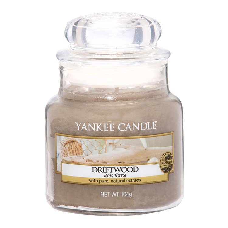 Aromatinė žvakė Yankee Candle Garden Drifwood, 104 g kaina ir informacija | Žvakės, Žvakidės | pigu.lt