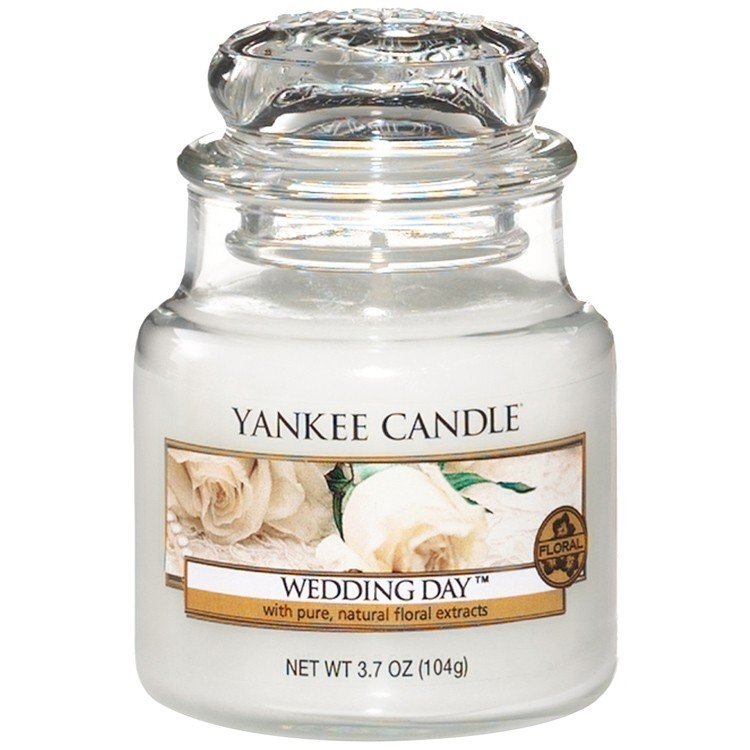 Aromatinė žvakė Yankee Candle Wedding Day 104 g цена и информация | Žvakės, Žvakidės | pigu.lt