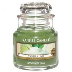 Aromatinė žvakė Yankee Candle Vanilla Lime, 104 g kaina ir informacija | Žvakės, Žvakidės | pigu.lt