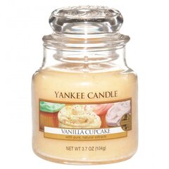 Aromatinė žvakė Yankee Candle Vanilla Cupcake, 104 g kaina ir informacija | Žvakės, Žvakidės | pigu.lt