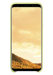 Samsung EF-PG955TGE Оригинальный супер тонкий силиконовый чехол-крышка G955 Galaxy S8 Plus / S8+ Салатовый цена и информация | Чехлы для телефонов | pigu.lt
