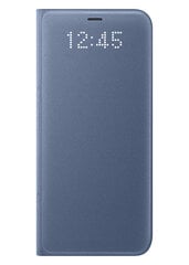 Чехол-книжка LED View для Samsung Galaxy S8 Plus (G955) Синий цена и информация | Чехлы для телефонов | pigu.lt