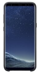 Odinis dėklas skirtas Samsung Galaxy S8 Plus G955, Juodas kaina ir informacija | Telefono dėklai | pigu.lt