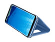 Atverčiamas dėklas-stovas Samsung EF-ZG955CFEGWW Clear View skirtas Samsung Galaxy S8 Plus G955, mėlynas kaina ir informacija | Telefono dėklai | pigu.lt