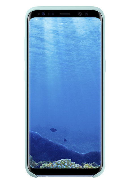 "Samsung Silikon" dangtelis EF-PG955TL, skirtas "Galaxy S8+ kaina ir informacija | Telefono dėklai | pigu.lt