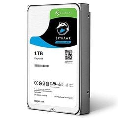 Seagate SkyHawk 1TB 5900RPM SATAIII 64MB ST1000VX005 цена и информация | Внутренние жёсткие диски (HDD, SSD, Hybrid) | pigu.lt