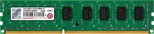 Transcend DDR3 4GB 1333MHz, CL9, MAC (TS512MLK64V3N) kaina ir informacija | Operatyvioji atmintis (RAM) | pigu.lt