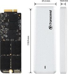 Transcend JetDrive 725 SSD for Apple 480GB SATA (TS480GJDM725) kaina ir informacija | Vidiniai kietieji diskai (HDD, SSD, Hybrid) | pigu.lt
