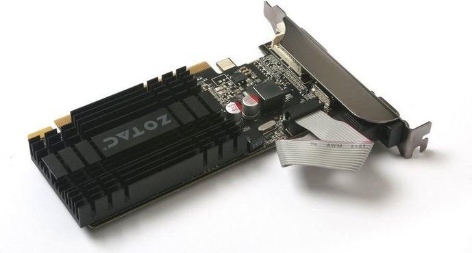 Zotac GeForce GT 710 Zone 1GB DDR3 (64 bit) DVI, HDMI, VGA (ZT-71301-20L) цена и информация | Vaizdo plokštės (GPU) | pigu.lt