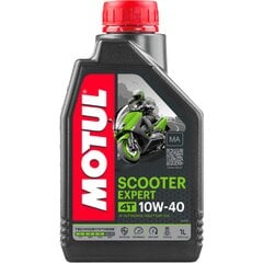 Alyva MOTUL SCOOTER EXPERT MA 4T 10W40 1ltr (105960) kaina ir informacija | Moto alyvos | pigu.lt