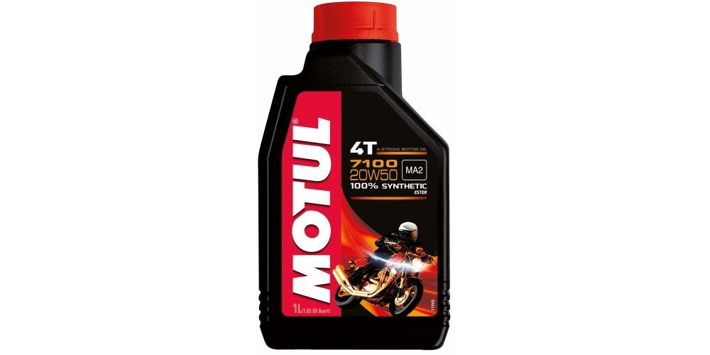 Alyva MOTUL 7100 4T 20W50 1ltr (104103) цена и информация | Moto alyvos | pigu.lt