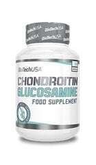 Maisto papildas Biotech Chondroitin Glucosamine 60 kaps. kaina ir informacija | Papildai ir preparatai sąnariams | pigu.lt