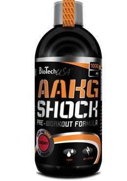 Biotech Aakg Shock Extreme, 500 ml kaina ir informacija | Azoto oksido skatintojai | pigu.lt