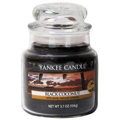 Aromatinė žvakė Yankee Candle Black Coconut, 104 g kaina ir informacija | Žvakės, Žvakidės | pigu.lt