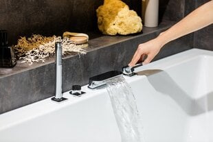 Įleidžiamas vonios maišytuvas Ravak Chrome, 4 dalių kaina ir informacija | Vandens maišytuvai | pigu.lt