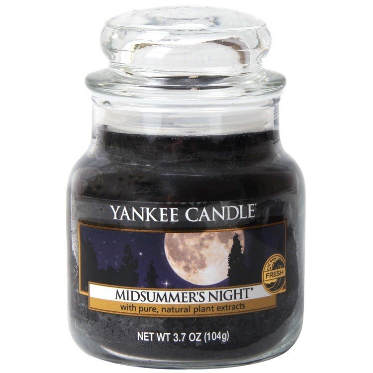 Kvapioji žvakė Yankee Candle Midsummer's Night 104 g цена и информация | Žvakės, Žvakidės | pigu.lt