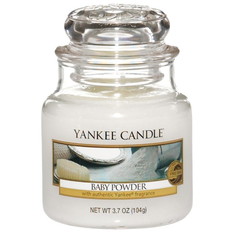 Kvapioji žvakė Yankee Candle Baby Powder, 104 g