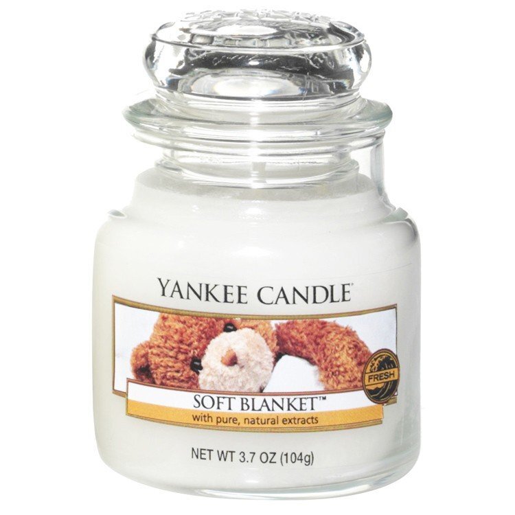 Kvapioji žvakė Yankee Candle Soft Blanket, 104 g kaina ir informacija | Žvakės, Žvakidės | pigu.lt