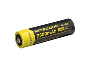 NITECORE Li-ion 2300mAh 18650 аккумулятор, 1 шт. цена и информация | Батарейки | pigu.lt