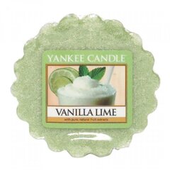 Aromatinis vaškas Yankee Candle Vanilla Lime, 22 g kaina ir informacija | Žvakės, Žvakidės | pigu.lt