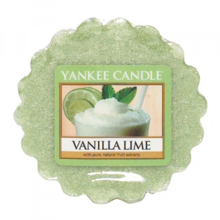 Aromatinis vaškas Yankee Candle Vanilla Lime, 22 g
