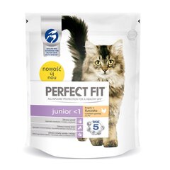 Корм для котят до года Perfect Fit Junior с курицей, 750 г цена и информация | Сухой корм для кошек | pigu.lt