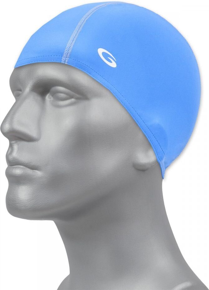 Medžiaginė maudymosi kepuraitė, mėlyna kaina ir informacija | Plaukimo kepuraitės | pigu.lt