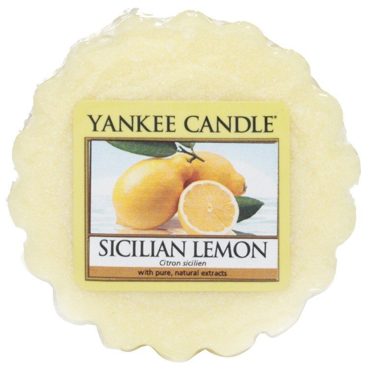 Yankee Candle vaškas Sicilian Lemon, 22 g kaina ir informacija | Žvakės, Žvakidės | pigu.lt