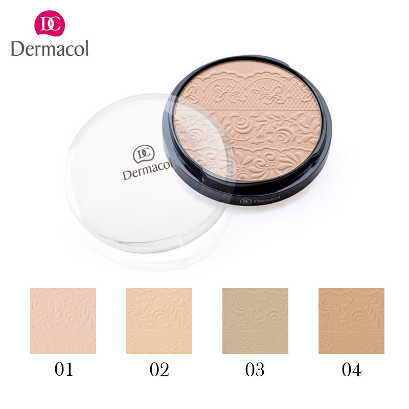 Kompaktinė pudra Dermacol Compact Powder 8 g, 1 цена и информация | Makiažo pagrindai, pudros | pigu.lt