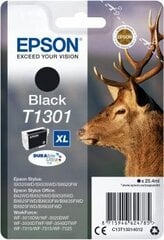 Epson - Tusz T1301 BLACK 25.4ml do BX3/5/6/9xx WF-35/75x kaina ir informacija | Kasetės rašaliniams spausdintuvams | pigu.lt