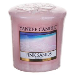 Ароматическая свеча Yankee Candle Pink Sands, 49 г цена и информация | Подсвечники, свечи | pigu.lt