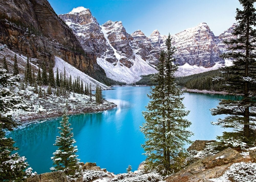 Dėlionė Puzzle Castorland Jewel Of The Rockies, Canada, 1000 det. kaina ir informacija | Dėlionės (puzzle) | pigu.lt