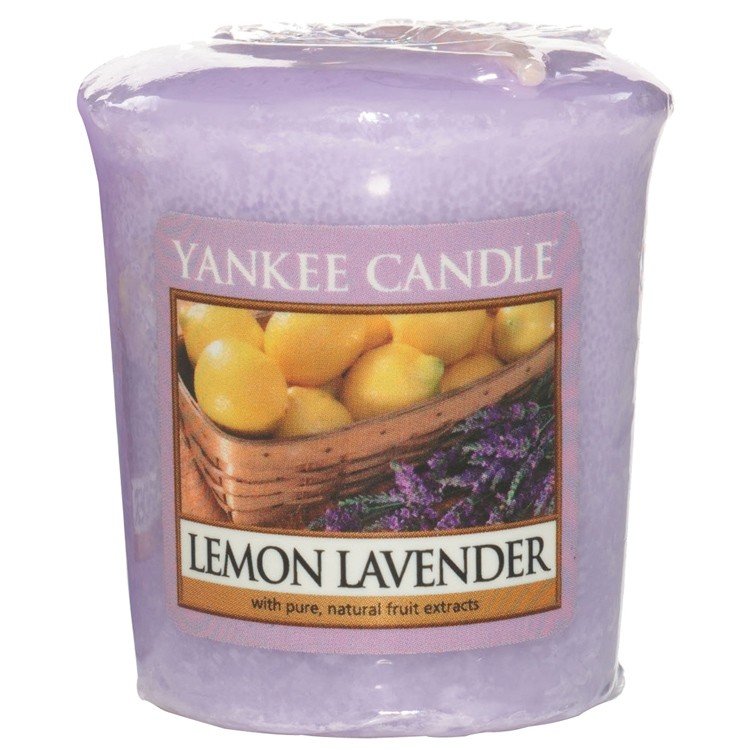 Aromatinė žvakutė Yankee Candle Lemon Lavender 49 g