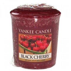 Ароматическая свеча Yankee Candle Black Cherry, 49 г цена и информация | Подсвечники, свечи | pigu.lt