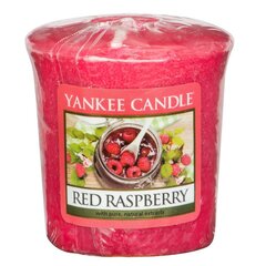 Свеча ароматическая Yankee Candle Red Raspberry, 49 г цена и информация | Подсвечники, свечи | pigu.lt