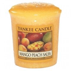 Yankee Candle Mango Peach Salsa арома свеча 49 г цена и информация | Подсвечники, свечи | pigu.lt