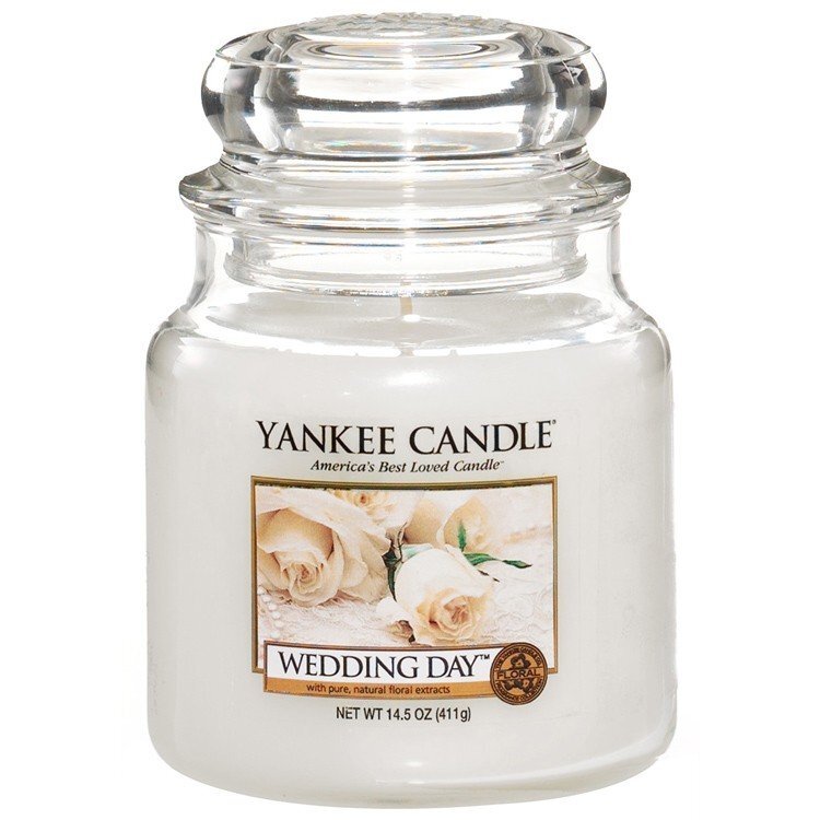 Aromatinė žvakė Yankee Candle Wedding Day 411 g цена и информация | Žvakės, Žvakidės | pigu.lt