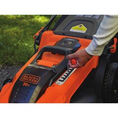 Аккумуляторная газонокосилка Black&Decker CLMA4820L2 Autosense 36 V цена и информация | Газонокосилки | pigu.lt