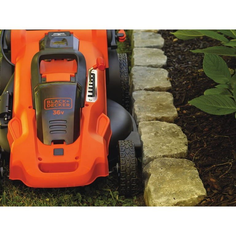 Akumuliatorinė vejapjovė Black&Decker CLMA4820L2 Autosense 36 V, su akumuliatoriumi ir įkrovikliu kaina ir informacija | Vejapjovės, žoliapjovės | pigu.lt