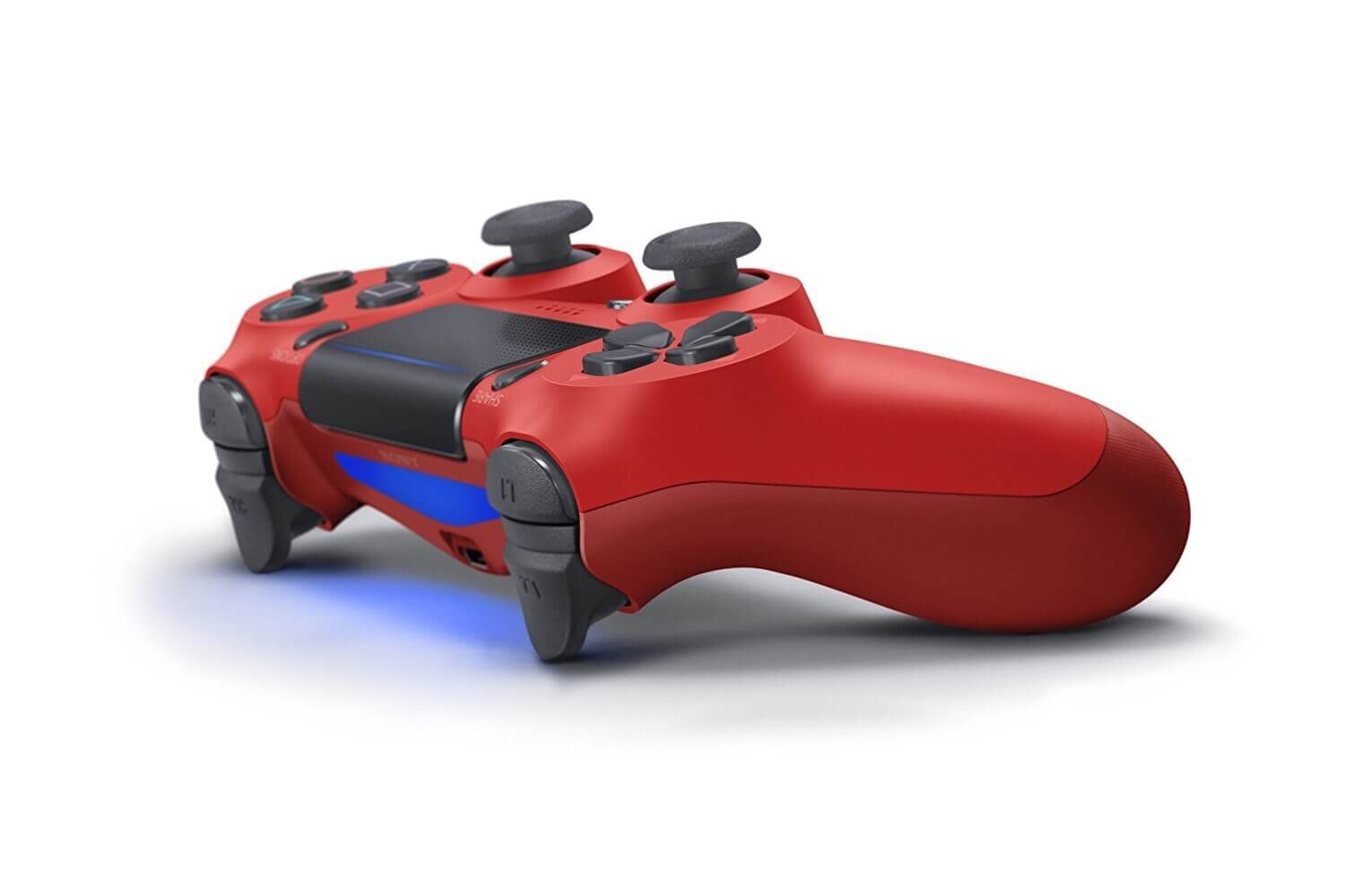 Sony Playstation 4 DualShock v2, Magma Red kaina ir informacija | Žaidimų pultai  | pigu.lt