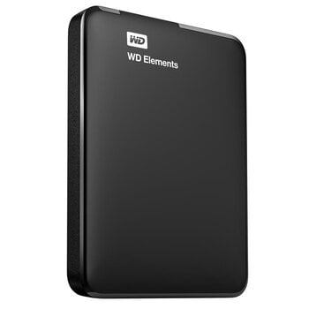 Внешний жесткий диск Western Digital Elements (1 ТБ) цена и информация | Жёсткие диски (SSD, HDD) | pigu.lt