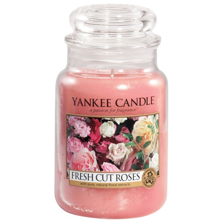 Kvapioji žvakė Yankee Candle Fresh Cut Roses 623 g
