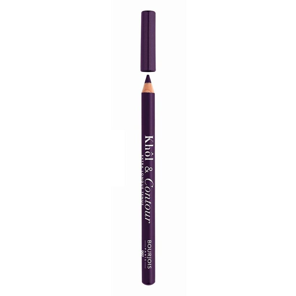 Akių pieštukas Bourjois Khol & Contour 1.2 g, 07 Dark Purple цена и информация | Akių šešėliai, pieštukai, blakstienų tušai, serumai | pigu.lt