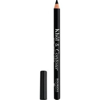 Контурный карандаш Bourjois Khol & Contour 1.2 г, 01 Black цена и информация | Тушь, средства для роста ресниц, тени для век, карандаши для глаз | pigu.lt